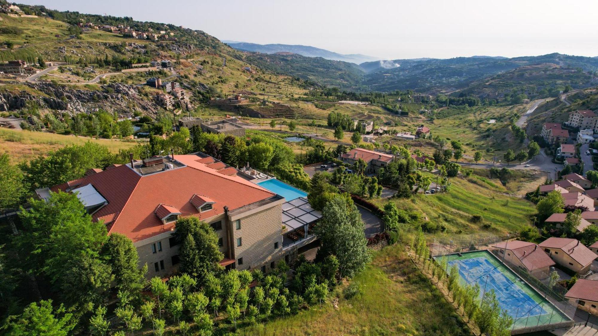 Terre Brune Hotel Mzaar Kfardebian Buitenkant foto